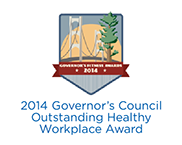 2014 Governor's Council Outstanding Healthy Workplace Award